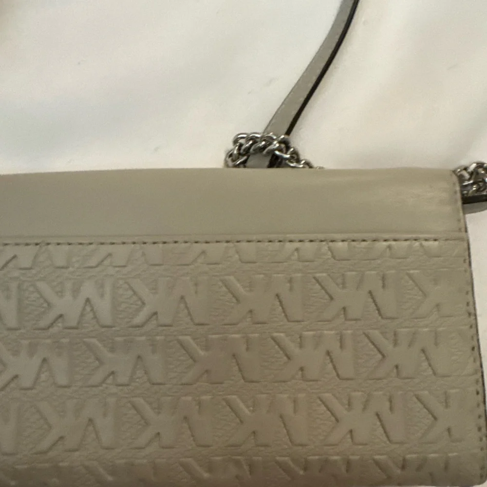 Michael Kors Light Gray Crossbody Bag